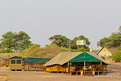 Das exklusive Camp Savuti