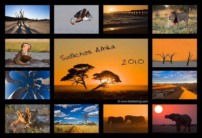 Kalender - Südliches Afrika 2010