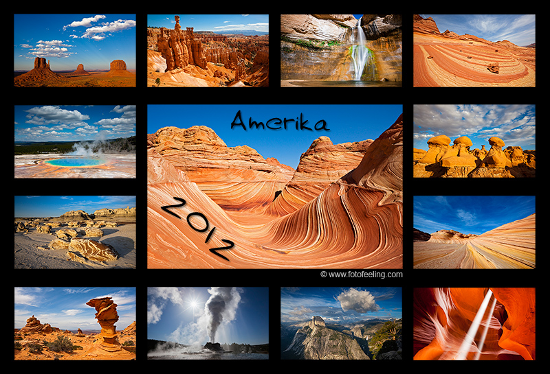 Kalender USA - S&uuml;dwesten 2012