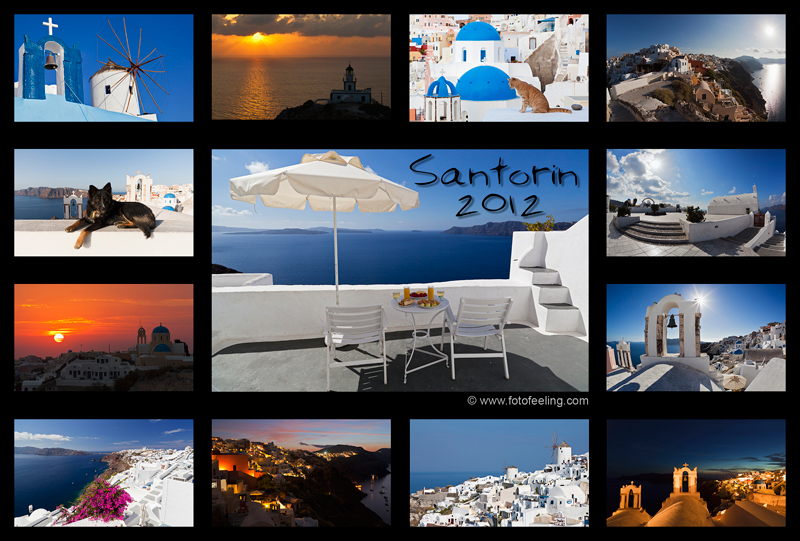Kalender - Santorin 2012