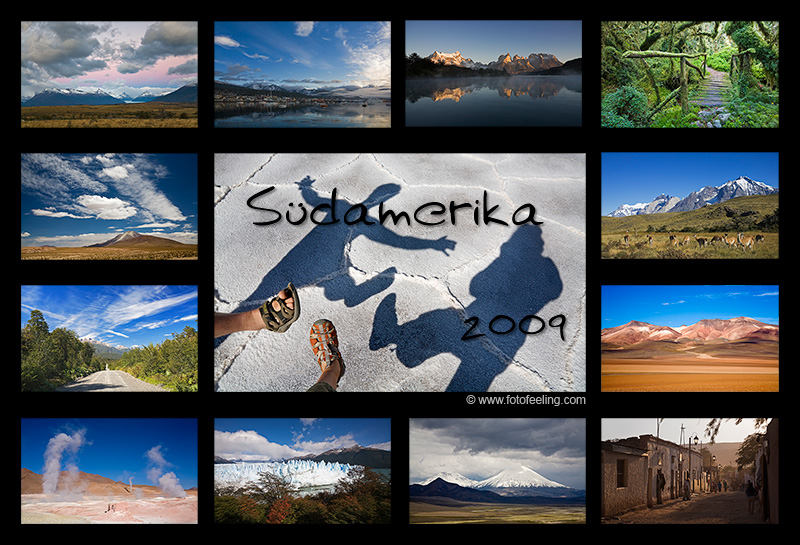 Kalender Südamerika 2009