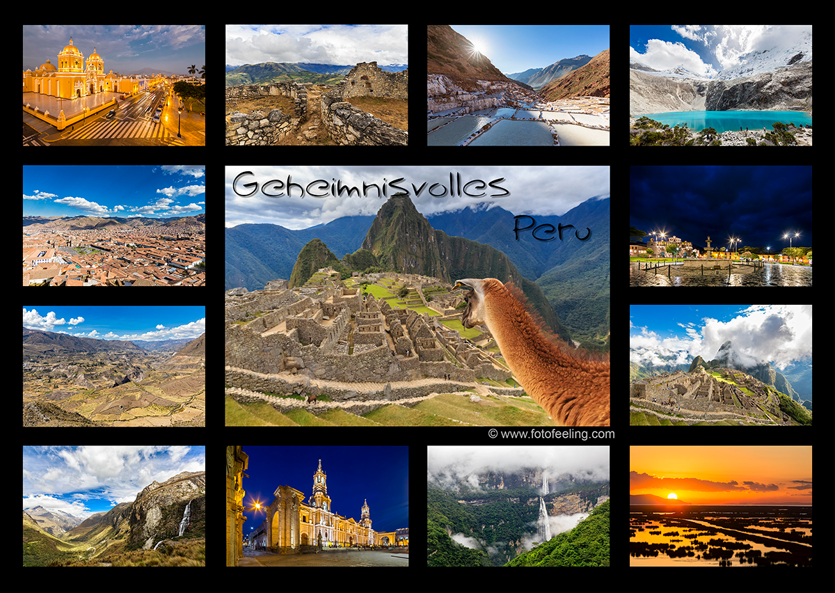 Kalender - Geheimnisvolles Peru