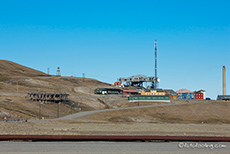 Industriegebiet von Longyearbyen