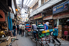 Enge Gassen in Old Delhi