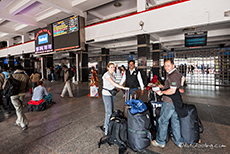 Bahnhof in Delhi