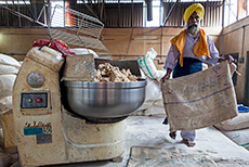 Indische Brotbackmaschine