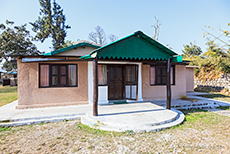 Unsere 2. Unterkunft - das Offiziershaus im Dhikala Camp, Jim Corbett Nationalpark
