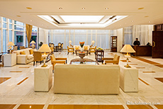 das Foyer des Jaypee Palace