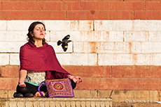 Meditation am Ganges
