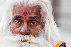 Bettler an den Ghats, Varanasi