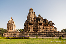 Vishwanath Tempel und Nandi Mandap, West Tempel Gruppe, Khajuraho