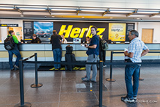 Hertz Autovermietung am Flughafen Anchorage, Alaska