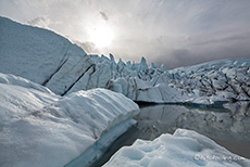 Der Matanuska Gletscher, Alaska