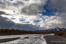 Die nächsten Schneewolken warten schon, Savage River, Denali Nationalpark, Alaska