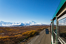 Unterwegs mit dem Camperbus, Denali Nationalpark, Alaska