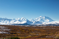 Der Mount McKinley, Denali Nationalpark, Alaska