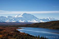 Mount McKinley und der Wonder Lake, Denali Nationalpark, Alaska