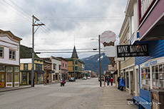 Broadway Street in Skagway, Alaska