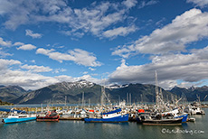 Fischerhafen in Haines, Alaska