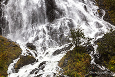Horsetail Wasserfall, Alaska