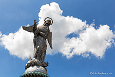 La Virgen de Quito - Jungfrau von Quito, Ecuador