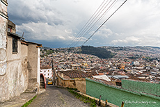 Auf dem Weg zum El Ventanal, Quito, Ecuador