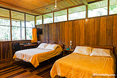 Unser Zimmer, Luxus im Regenwald