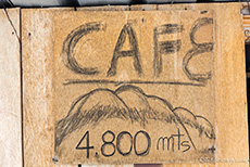 Ein Cafe auf 4800 m