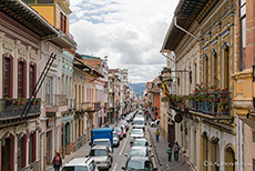 Enge Straßen in Cuenca