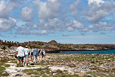 Und wieder eine tolle Wanderung, Insel Plaza Sur, Galapagos Inseln