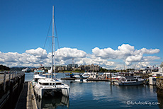 im Hafen von Victoria auf Vancouver Island