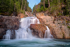 Myra Falls am frühen Morgen, Strathcona Provincial Park