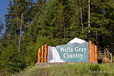 Abschied vom Wells Gray Provincial Park, British Columbia, Kanada