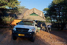 Campsite der Tautona Lodge