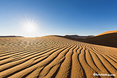 Strukturen im Sand der Namib