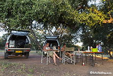 Lesestunde im Marakele Nationalpark, Südafrika