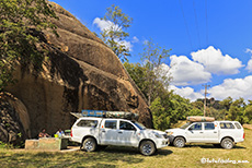 Maleme Dam Campsite, Matobo Nationalpark, Zimbabwe