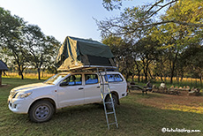 Schöner Campingplatz, Imire Lodge, Zimbabwe