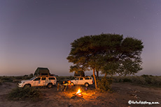 Phokoje Campsite, Central Kalahari Game Reserve, Botswana