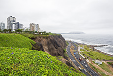 Steilküste von Miraflores, Lima