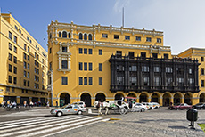La Guardia Real, Plaza de Armas (Plaza Mayor), Platz der Waffen, Lima