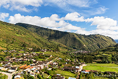 Kleinstadt Leimebamba