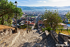 Aussicht auf die Stadt Cajamarca