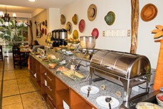 Frühstück im Casa Andina Select Hotel, Nazca