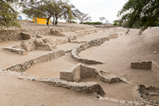 Pueblo Viejo, Überreste einer alten Siedlung