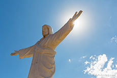 Cristo Blanco Statue über Cusco