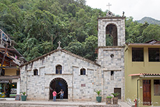 Alte Kirche in Aguas Calientes