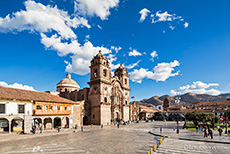 Jesuiten Kirche an der Plaza de Armas, Cusco