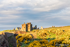 Dunnottar Castle im letzten Licht