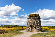 Denkmal auf dem Schlachtfeld von Culloden
